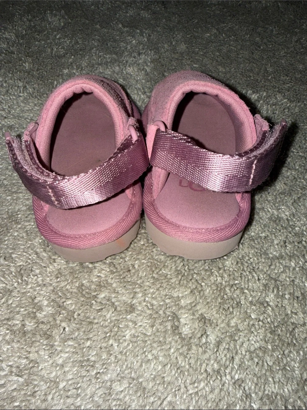 UGG Kids Pink Goldenstar Clog